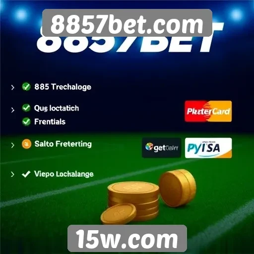 Exploração dos métodos de pagamento em 8857bet.com